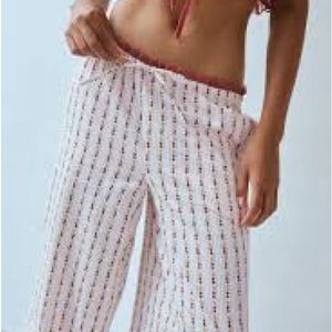 Urban Outfitters Hearts Desire Straight Leg Lounge Pants